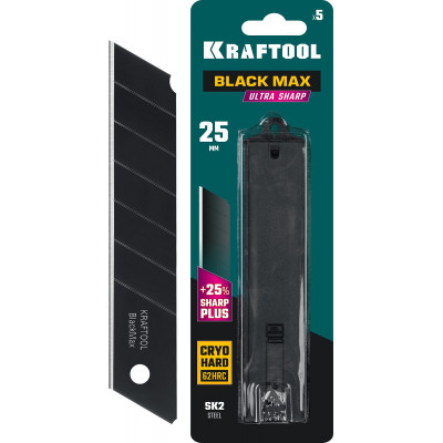 Сегментированные лезвия KRAFTOOL BM-25 25мм/5шт 09602-25-S5