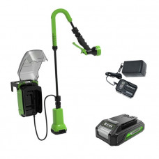 Насос аккумуляторный для полива из бочки Greenworks G24SWP (24В, 2Ач) 3401007UA