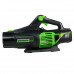 Воздуходувка аккумуляторная Greenworks GD60ABK4 (60В, 4Ач) 2405607UB