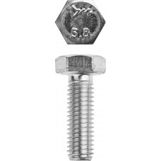 Болт ЗУБР M8x20мм, ГОСТ 7798-70, кл.пр.5.8, 5кг 303080-08-020