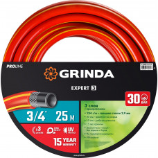 Поливочный шланг трехслойный GRINDA (3/4"; 25м) 8-429005-3/4-25_z02