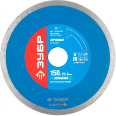 Диск алмазный ЗУБР 150х25.4мм 36655-150_z01