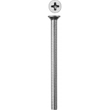 Винт с потайной головкой ЗУБР M6x90мм, DIN 965, кл.пр.4.8, 5кг 303110-06-090