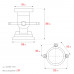 Слесарные тиски KRAFTOOL 3D-Steel 150мм 32704-150