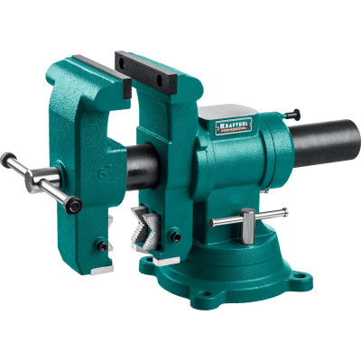 Слесарные тиски KRAFTOOL 3D-Steel 150мм 32704-150