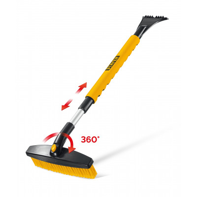 Автомобильная телескопическая щетка-сметка STAYER 805-1065мм 61048