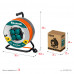 Удлинитель на катушке KRAFTOOL Expert (30м, 4000Вт, IP44, ПВС 3х2.5мм2) 55089-30