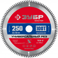 Пильный диск по алюминию ЗУБР 250x32/30мм;100Т 36916-250-32-100_z01