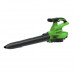 Воздуходувка аккумуляторная Greenworks GD40BVIIK5 (40В, 5Ач) 2406907UG