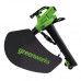 Воздуходувка аккумуляторная Greenworks GD40BVIIK5 (40В, 5Ач) 2406907UG