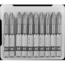 Биты KRAFTOOL PH2, 50мм, 10шт 26121-2-50-10