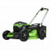 Газонокосилка аккумуляторная самоходная Greenworks GD60LM51SPK4 (60В, 4Ач) 2514307UB