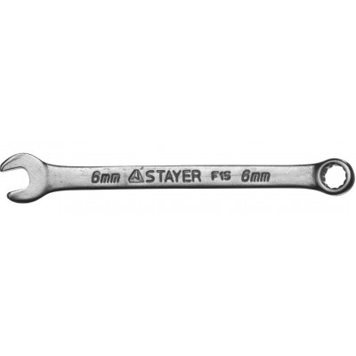 Комбинированный ключ STAYER 6мм 27085-06