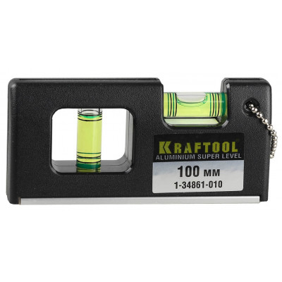 Магнитный уровень KRAFTOOL 100мм 1-34861-010