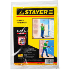 Защитная укрывочная пленка STAYER 4мx12.5м, 7мкм 1225-07-12