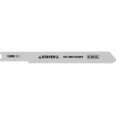 Пилка по металлу STAYER (шаг 1.1мм, 50мм, 3шт) 15999-1,1