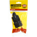 Вилка прямая STAYER MAXElectro черная, 16А/220В 55160-B