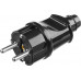Вилка прямая STAYER MAXElectro черная, 16А/220В 55160-B Вилка прямая STAYER MAXElectro черная, 16А/220В 55160-B