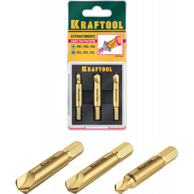 Набор экстракторов KRAFTOOL 3пред 26770-H3