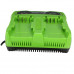 Зарядное устройство Greenworks G24X2UC2 для двух АКБ 2931907