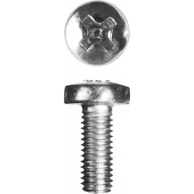 Винт ЗУБР M5x12мм, DIN 7985, кл.пр.4.8, 5кг 303150-05-012