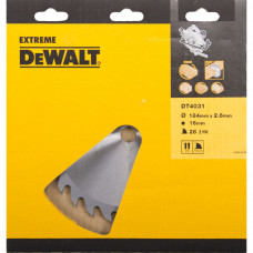 Пильный диск по дереву DeWalt 184х16мм;28T DT4031