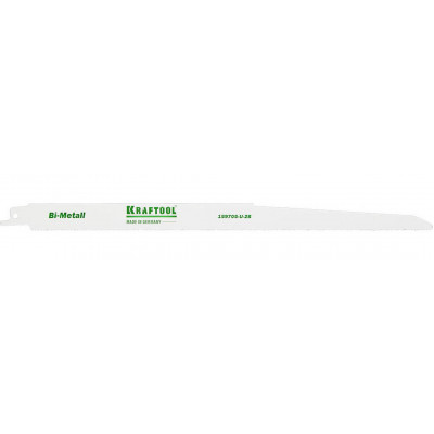 Полотно для сабельной пилы по дереву KRAFTOOL 280мм, шаг 1.8-2.5мм 159705-U-28