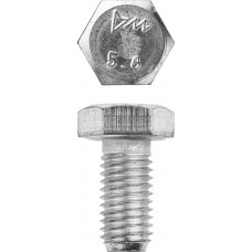Болт ЗУБР M12x20мм, ГОСТ 7798-70, кл.пр.5.8, 5кг 303080-12-020