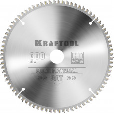 Пильный диск по алюминию KRAFTOOL Multi Material 300х30мм;80Т 36953-300-30
