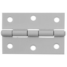Дверная петля STAYER 75x50x1.6мм, 1шт, белая 37611-75-2