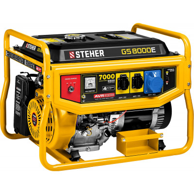 Бензиновый генератор STEHER 7000Вт GS-8000E