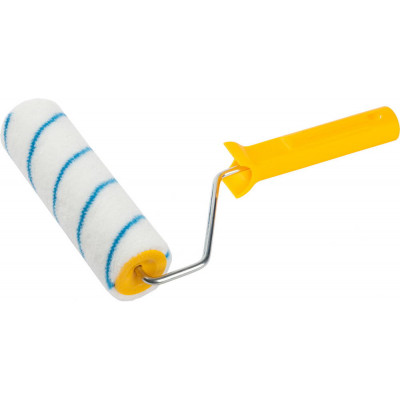 Малярный валик STAYER NYLON 40x180мм, бюгель 6мм, ворс 6мм, полиамид 03041-18