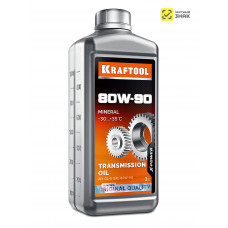 Минеральное масло трансмиссионное KRAFTOOL SAE 80W-90 1л 41530-1