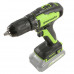 Шуруповерт аккумуляторный Greenworks GD24DD35K2 (24В, 2Ач) 3704007UA
