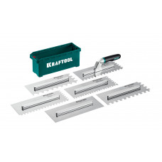 Набор нержавеющих гребенок KRAFTOOL 280х115мм (6шт) 33268-H6