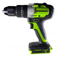 Шуруповерт аккумуляторный ударный Greenworks GD24DD60K2 (24В, 2Ач) 3704107UA