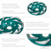 Алмазная чашка KRAFTOOL Boomerang 125мм 33445-125