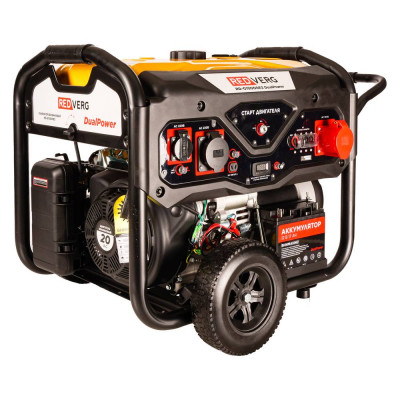 Бензиновый генератор REDVERG 10000Вт RD-G10000E3