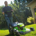 Газонокосилка аккумуляторная самоходная Greenworks GD60LM46SPK4 (60В, 4Ач) 2502907UB