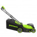 Газонокосилка аккумуляторная Greenworks GD24X2LM411 (без АКБ и ЗУ) 2520907