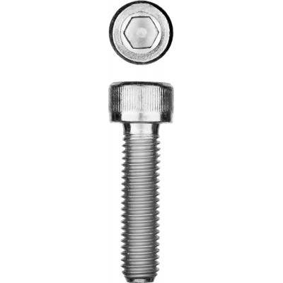 Винт с внутр.шестигранником М10x30мм, DIN 912, кл.пр.8.8, 5кг 30318-10-030