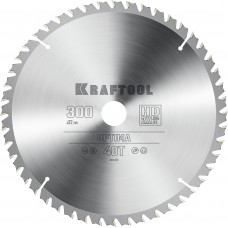 Пильный диск по дереву KRAFTOOL Optima 300x32 мм;48Т 36951-300-32